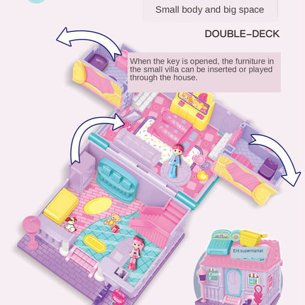 Mini City Magic Cabin Kids Toy