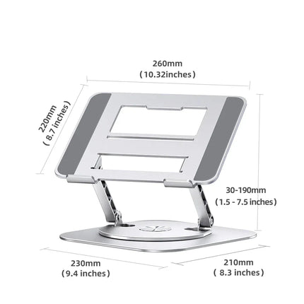 360 Rotating Laptop Holder Stand