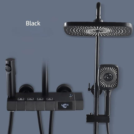 Elegant Symphony Rainfall Digital Shower Set