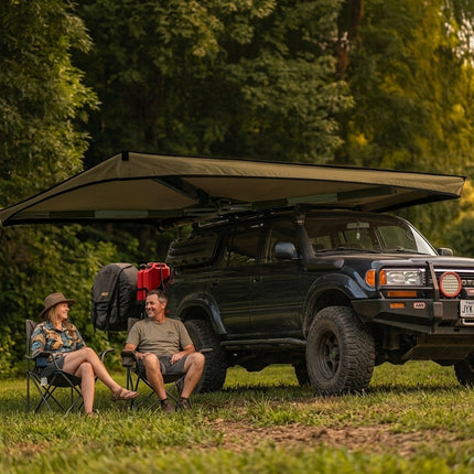 All-Season Camping Retractable Car Roof Sunshade