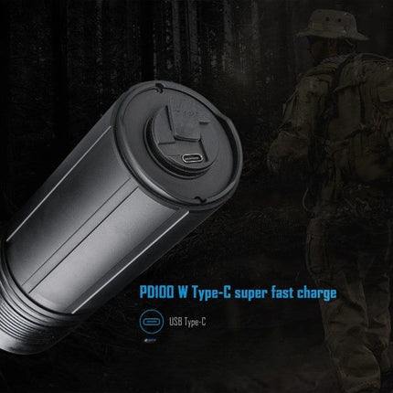 Night Search Rechargeable Ultra-Power Outdoor Flashlight