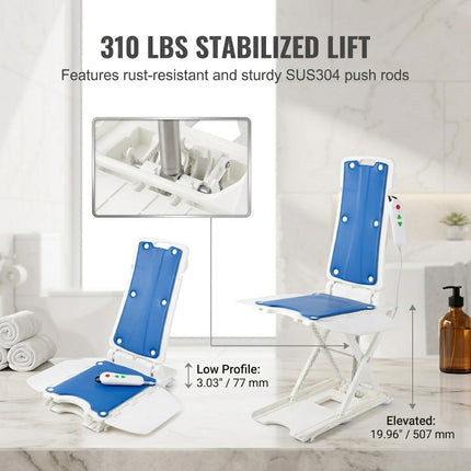 Home Elderly Care Electric Bath Transfer Chair
