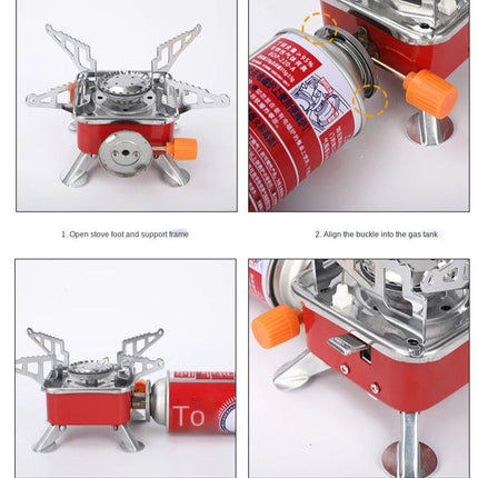 Portable Camping Travel Mini Gas Stove