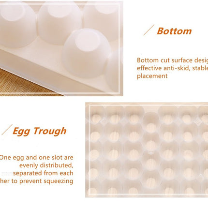 Japanese-Style Plastic Duck Egg Storage Box