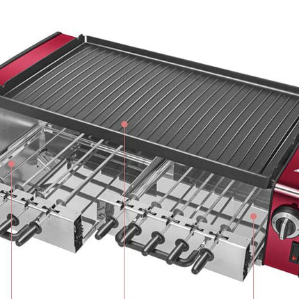 Multifunctional Smokeless Non-Stick Indoor Grill