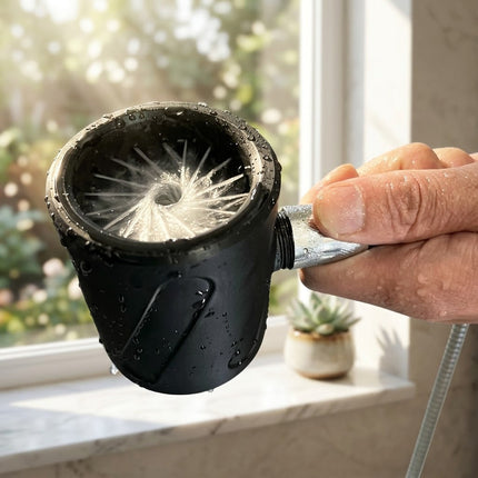 JetScrub Deep-Wash Pressure Boost Shower Head
