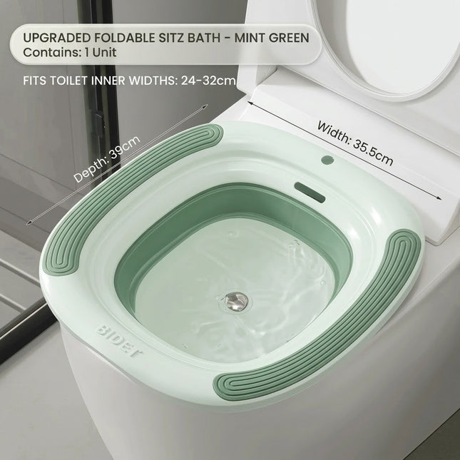 Personal Hygiene Foldable Sitz Bath Soak Care Basin