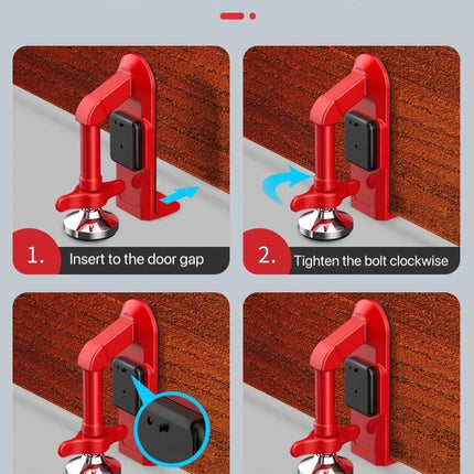 Strong Anti-Theft Travel Metal Door Stopper Alarm