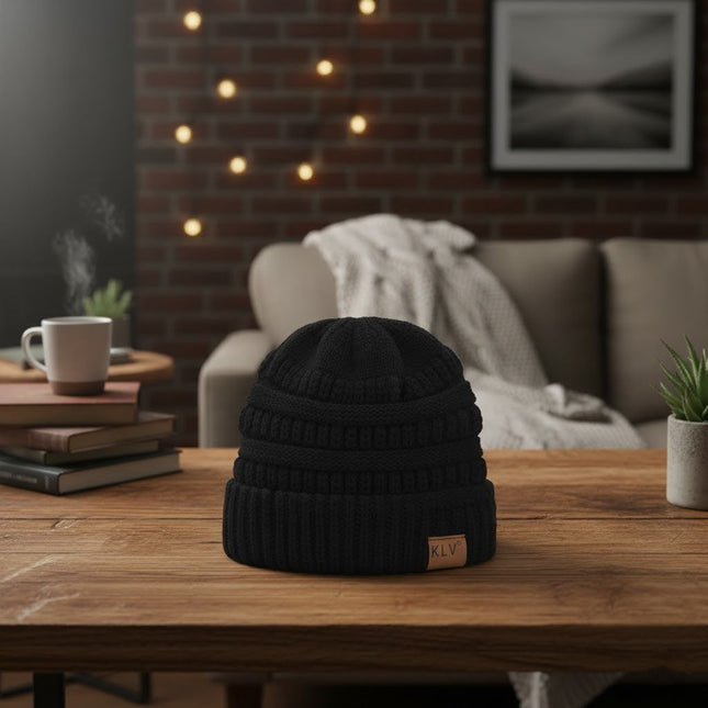 Women Baggy Warm Crochet Winter Wool Knit Ski Beanie