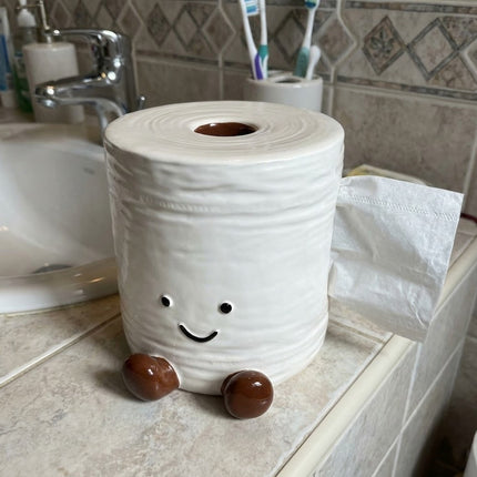 Smiley Toilet Paper Tissue Box
