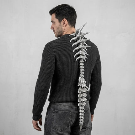Bionic Gothic Style Spinal Back Jewelry