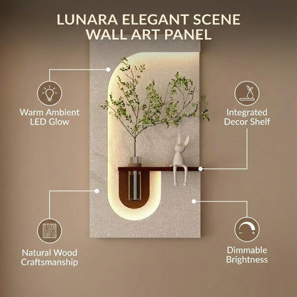 Lunara Elegant Scene Wall Art Panel