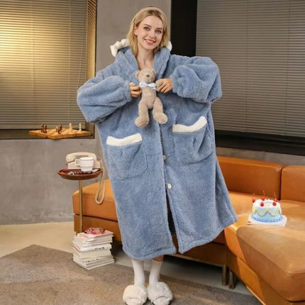Shark Attack Plush Onesie Adult Blanket