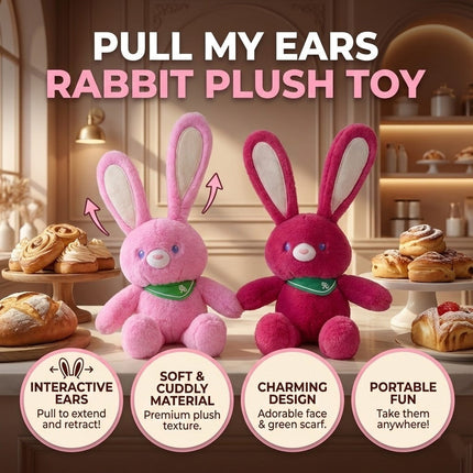 Pull My Ears Rabbit Plush Toy
