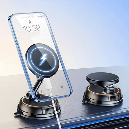 Strong Suction Wireless Car Magnetic Charging Phone Holder