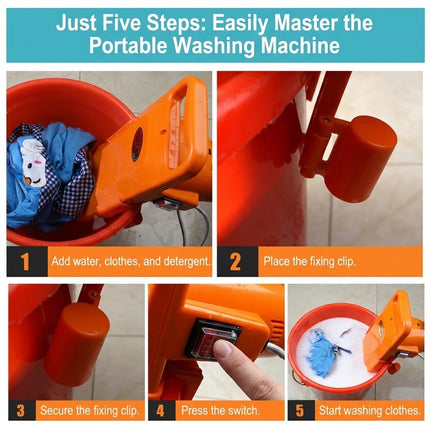 Portable Magic Travel Washing Machine