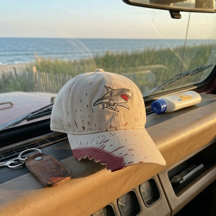 Shark Bite Baseball Cap