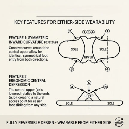 Double-Sided Easy Wear Slippers