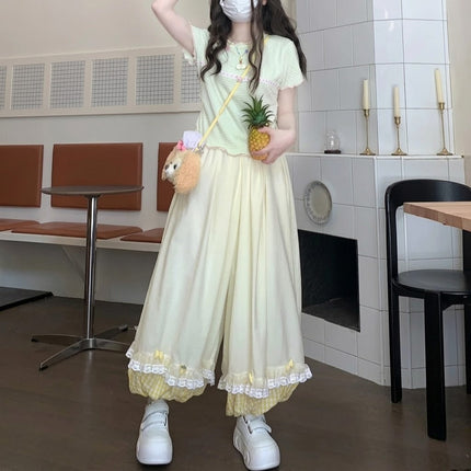 Kawaii Lolita Ruffle Bloomers Pants