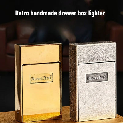 Iron Flick Retro Wheel Oil Lighter