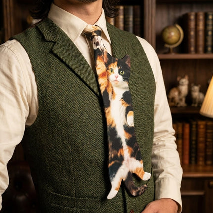 Cat Dress Code Tie