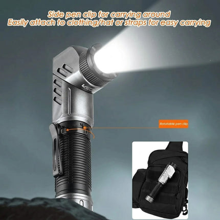 Multi-Angle EDC Magnetic Work Flashlight