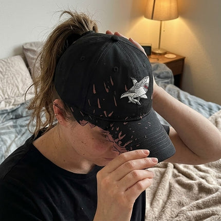 Shark Bite Baseball Cap