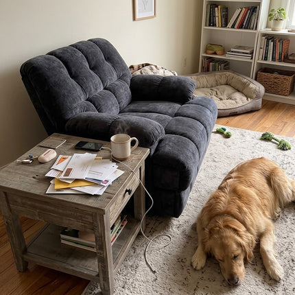 Electric Recliner Chaise Cloud Lounge Sofa