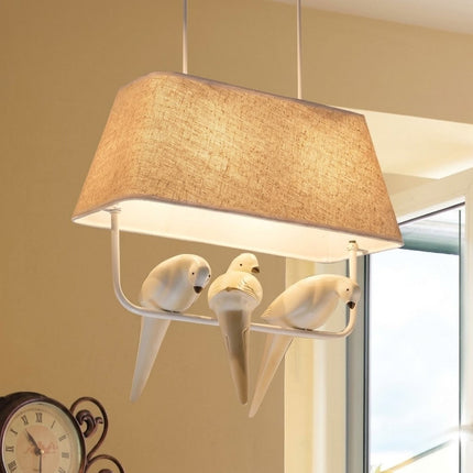 Resin Birds Pendant Retro Lights