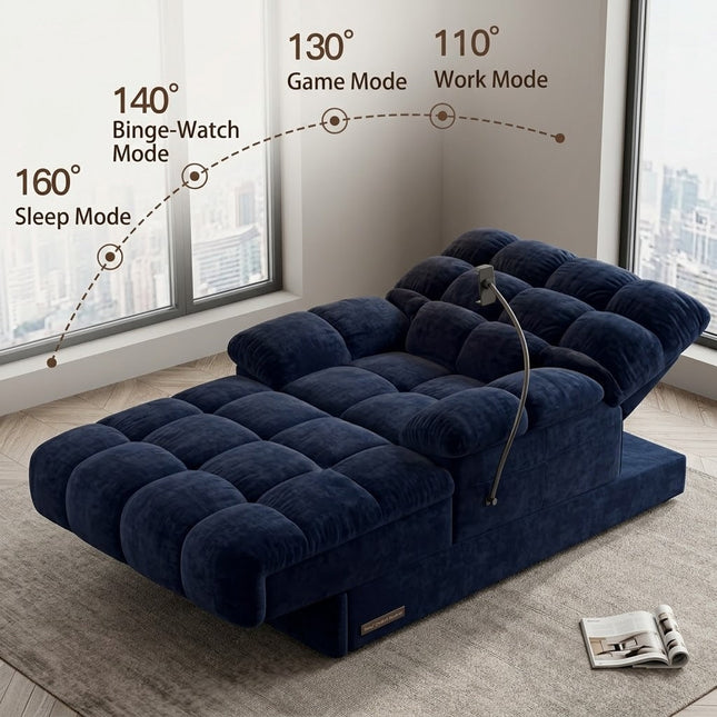 Electric Recliner Chaise Cloud Lounge Sofa