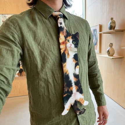Cat Dress Code Tie