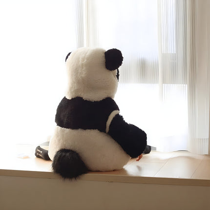 Sweet Panda Plush Kids Hooded Onesie