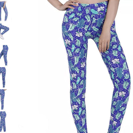 Forever Young Lucy Baby Blue Floral Performance
