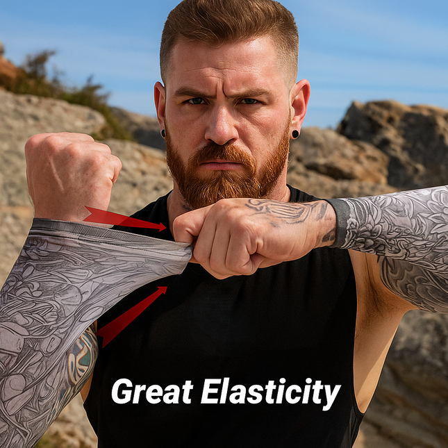 Sun Protection Long Arm Tattoo Sleeves
