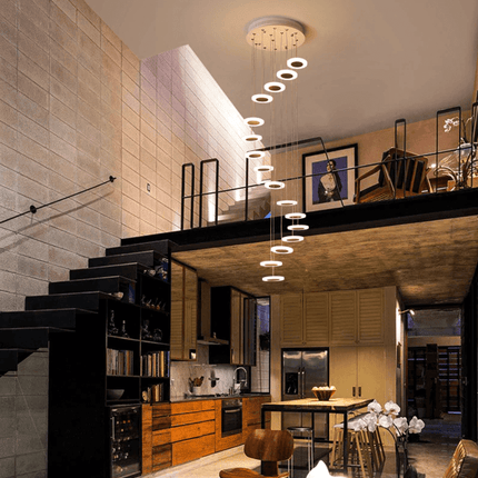 Circle Stairs Pendant Lamp