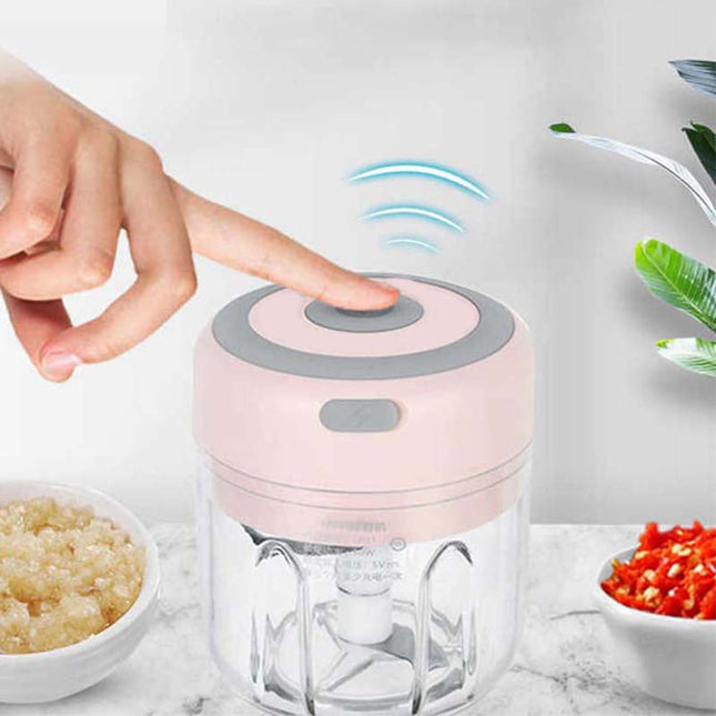 Mini Wireless Garlic Grinder Chopper