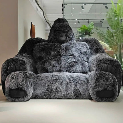 Giant Alpha Gorilla Plush Lounge Sofa