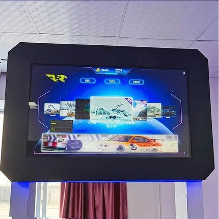 Futuristic 9D Virtual Reality Roller Coaster Simulator