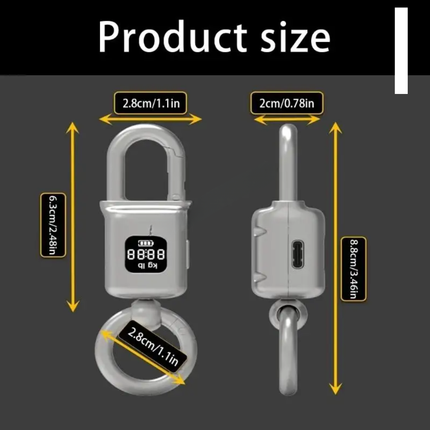 Pocket Size Keychain LCD Scale