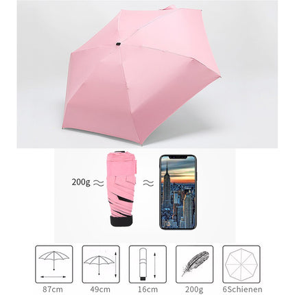 Folding Ultra Mini Pocket Umbrella