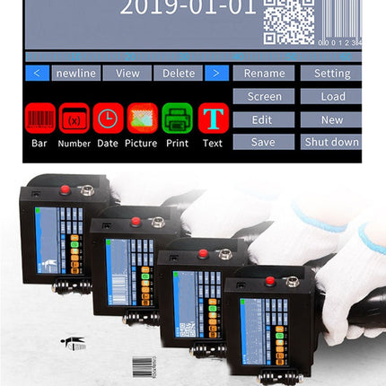 Mini Handheld Automatic Wireless Printer