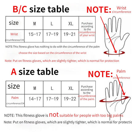 Power Grip Breathable Fitness Training Gloves