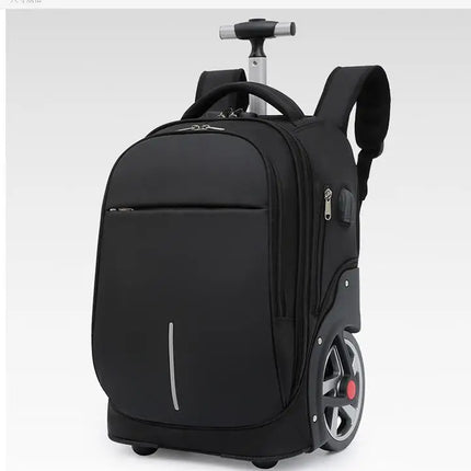 Wheeled Multi-Purpose Mobile Rolling Travel Backpack