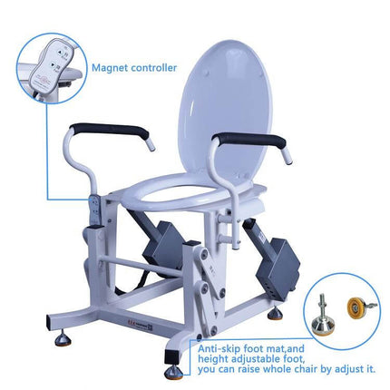 Electric Automatic Toilet Seat with Liftable Chair