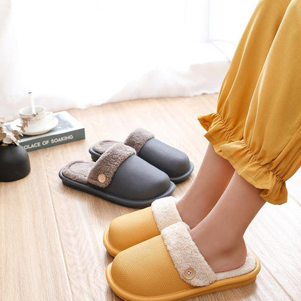 Lightweight Washable Comfy Plush Slippers