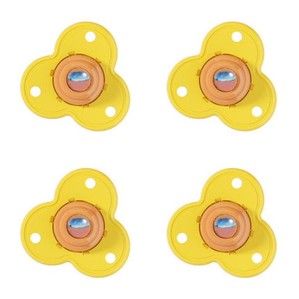 4Pcs Rotating Mini Wheels Furniture Movers