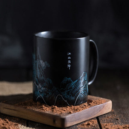 Magic Thermal Color Changing Ceramic Cup
