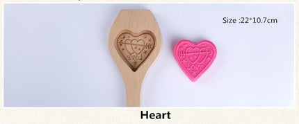 3D Wooden Baking Decorative Molds