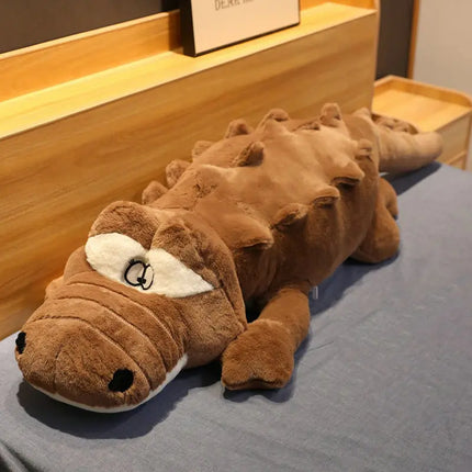 Jumbo Crocodile Stuffed Animal Pillow
