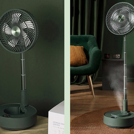 Elegant Mini Foldable Humidifier Fan